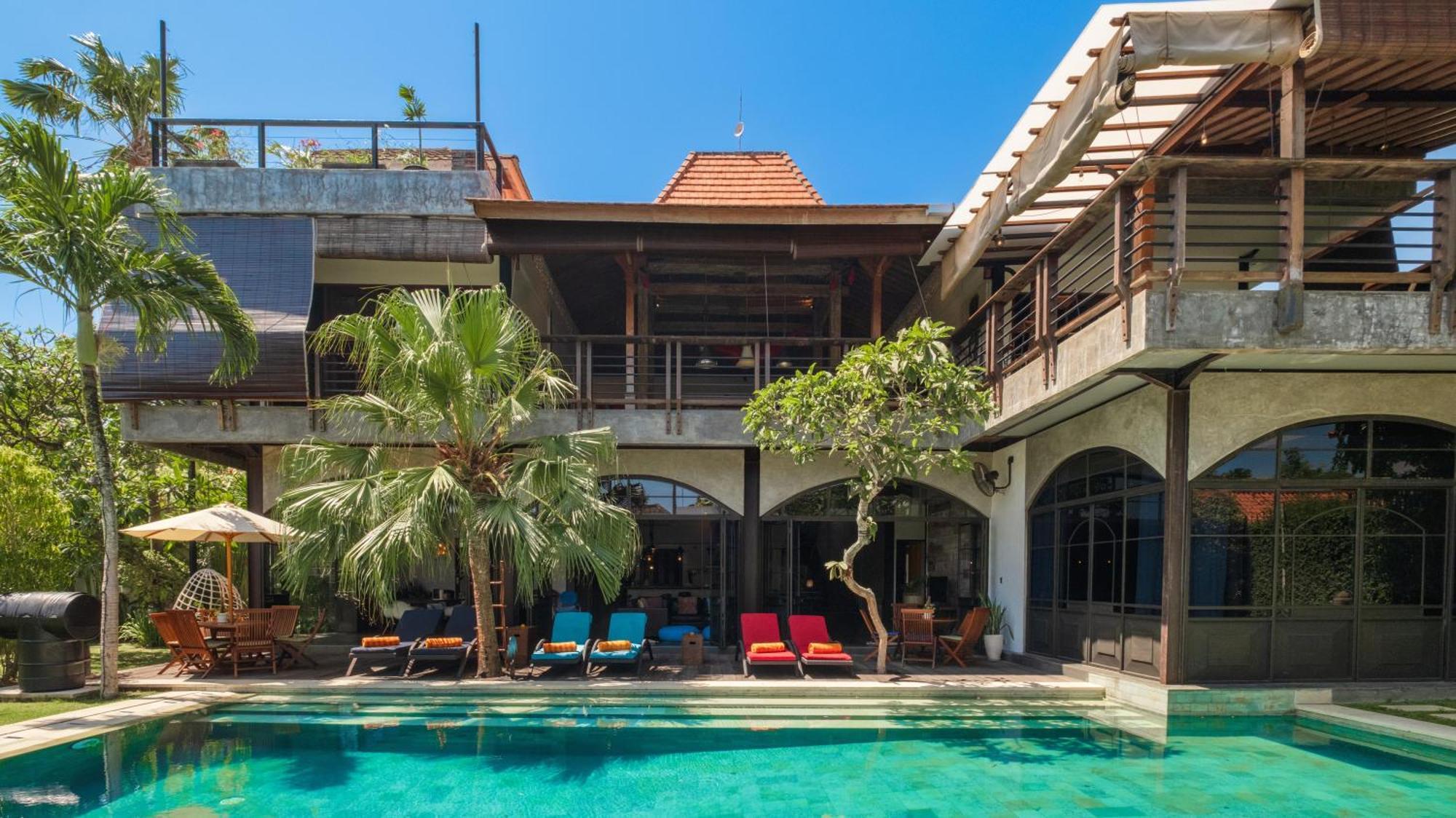Niconico Mansion By Villa Finder เซมินยัค ภายนอก รูปภาพ